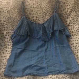 Denim top